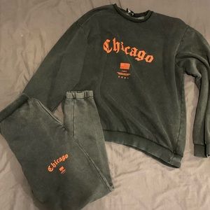 BoohooMan Sweatsuit Set